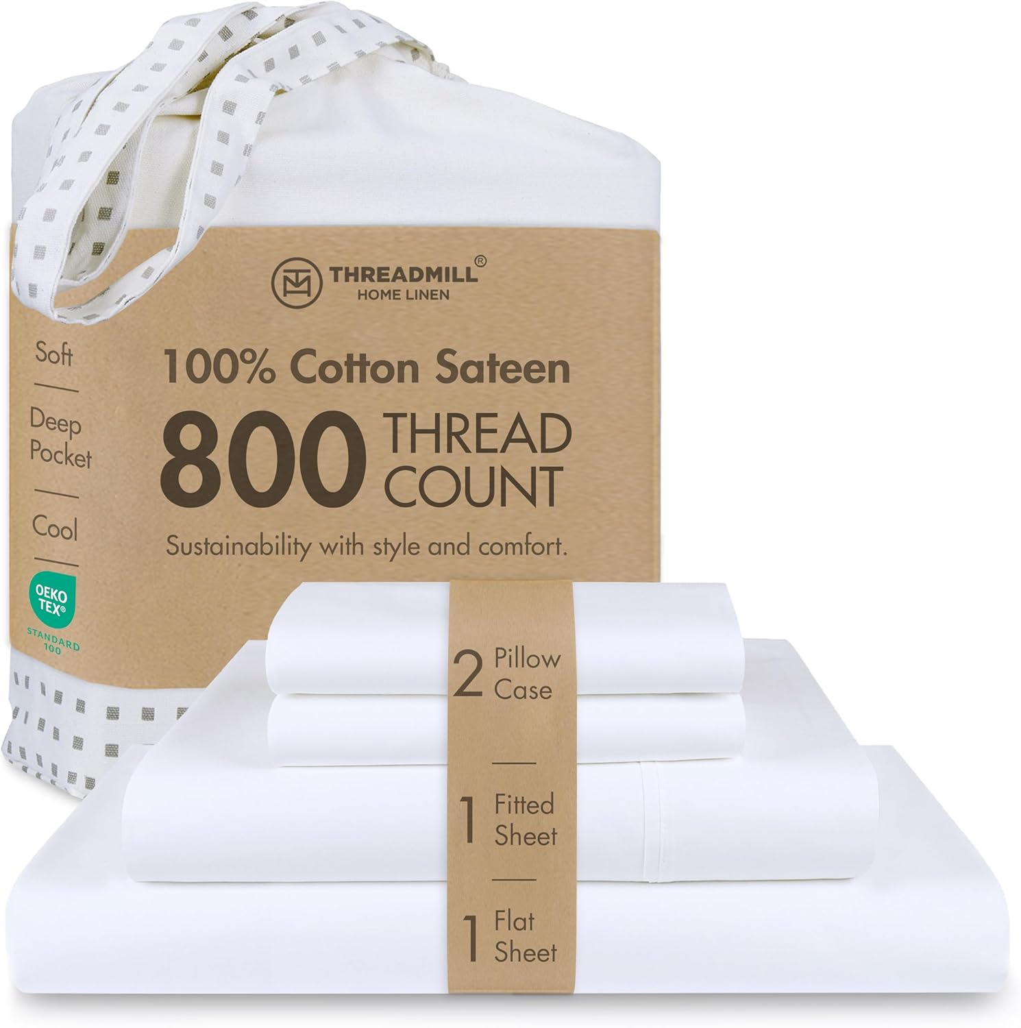 Threadmill 800 Thread Cotton Sheets product